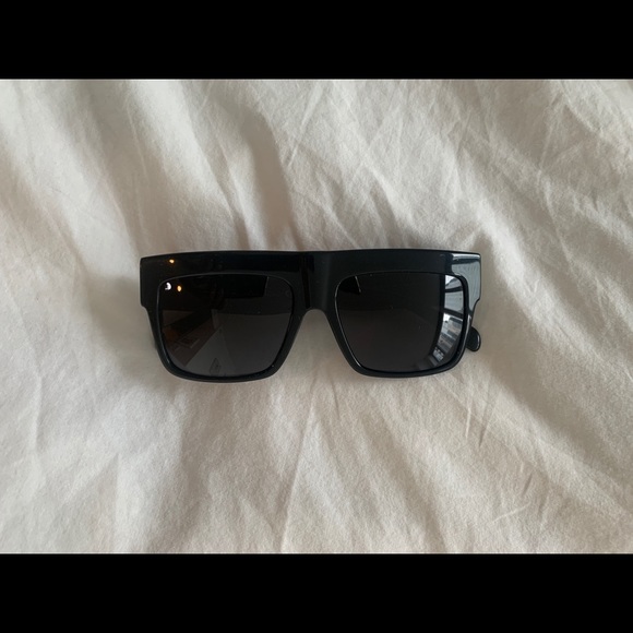 Celine Accessories - Celine Flat Top Black Polarized Sunglasses